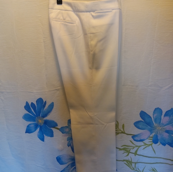 Liz Claiborne 12L ivory pants by Audra - Picture 6 of 7